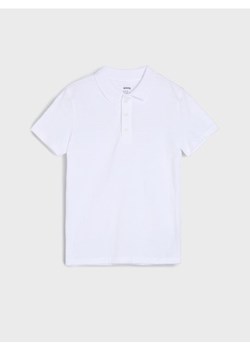 Sinsay - Koszulka polo w klasycznej bieli - biały ze sklepu Sinsay w kategorii T-shirty chłopięce - zdjęcie 184190889