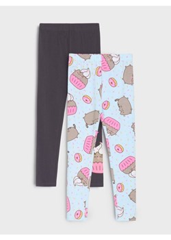 Sinsay - Legginsy 2 pack Pusheen the Cat - wielobarwny ze sklepu Sinsay w kategorii Spodnie dziewczęce - zdjęcie 184190917