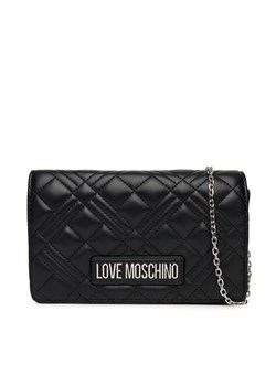 Torebka LOVE MOSCHINO JC4248PP0MLA000B Czarny ze sklepu eobuwie.pl w kategorii Kopertówki - zdjęcie 184191607