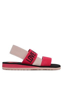 Sandały LOVE MOSCHINO JA16033G0MJN460C Różowy ze sklepu eobuwie.pl w kategorii Sandały damskie - zdjęcie 184191645