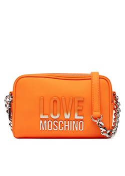 Torebka LOVE MOSCHINO JC4255PP0MKD0450 Pomarańczowy ze sklepu eobuwie.pl w kategorii Listonoszki - zdjęcie 184191675