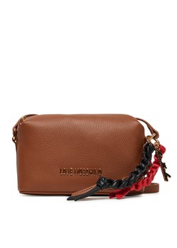 Torebka LOVE MOSCHINO JC4307PP0MK1120A Brązowy ze sklepu eobuwie.pl w kategorii Listonoszki - zdjęcie 184191759