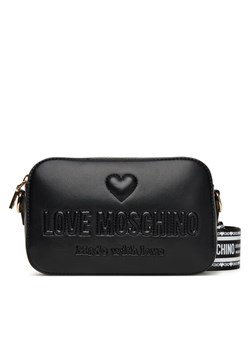 Torebka LOVE MOSCHINO JC4220PP0MKF0000 Czarny ze sklepu eobuwie.pl w kategorii Listonoszki - zdjęcie 184191766