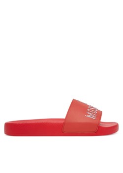 LOVE MOSCHINO Klapki JA28122G0MI13500 Czerwony ze sklepu MODIVO w kategorii Klapki damskie - zdjęcie 184193109