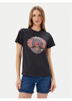Wrangler T-Shirt Graphic 112362563 Czarny Regular Fit ze sklepu MODIVO w kategorii Bluzki damskie - zdjęcie 184193126