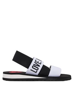 LOVE MOSCHINO Sandały JA16033G0MJN410A Biały ze sklepu MODIVO w kategorii Sandały damskie - zdjęcie 184193186