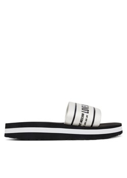 LOVE MOSCHINO Klapki JA28334G0MIX6100 Biały ze sklepu MODIVO w kategorii Klapki damskie - zdjęcie 184193207