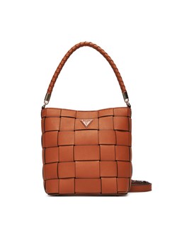 Guess Torebka Maylee HWWG96 61030 Brązowy ze sklepu MODIVO w kategorii Torby Shopper bag - zdjęcie 184193218