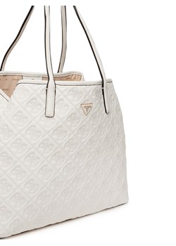 Guess Torebka Adelasia HWQL96 58240 Écru ze sklepu MODIVO w kategorii Torby Shopper bag - zdjęcie 184193256