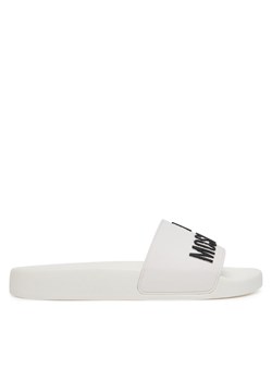 LOVE MOSCHINO Klapki JA28052G0MI14100 Biały ze sklepu MODIVO w kategorii Klapki damskie - zdjęcie 184193345
