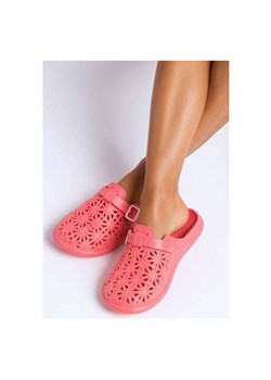 Klapki damskie Ażurowe buty na plażę Arbuzowe /H2 17854 G008/ ze sklepu Pantofelek24.pl w kategorii Mokasyny damskie - zdjęcie 184194325