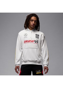 Męska bluza z kapturem Dri-FIT Jordan Sport Crossover Quai 54 - Biel ze sklepu Nike poland w kategorii Bluzy męskie - zdjęcie 184196115