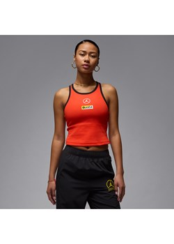 Damska koszulka bez rękawów Jordan Essentials Quai 54 - Czerwony ze sklepu Nike poland w kategorii Bluzki damskie - zdjęcie 184196127