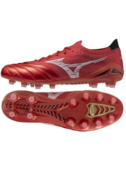 Buty piłkarskie Mizuno Morelia Neo Iv Beta Japan Fg P1GA254060 czerwone ze sklepu ButyModne.pl w kategorii Buty sportowe męskie - zdjęcie 184196217