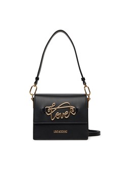 Torebka LOVE MOSCHINO JC4262PP0MKG0000 Czarny ze sklepu eobuwie.pl w kategorii Listonoszki - zdjęcie 184196377