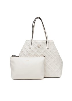 Torebka Guess Adelasia HWQL96 58240 Écru ze sklepu eobuwie.pl w kategorii Torby Shopper bag - zdjęcie 184196417