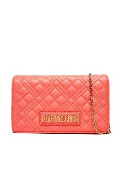 Torebka LOVE MOSCHINO JC4079PP1MLA0464 Koralowy ze sklepu eobuwie.pl w kategorii Listonoszki - zdjęcie 184196457