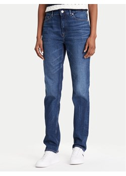 Tommy Hilfiger Jeansy WW0WW45684 Niebieski Slim Fit ze sklepu MODIVO w kategorii Jeansy damskie - zdjęcie 184197029
