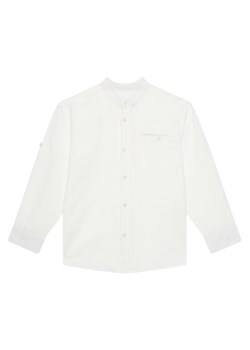 United Colors Of Benetton Koszula 5IPVCQ03T Biały Regular Fit ze sklepu MODIVO w kategorii Koszule chłopięce - zdjęcie 184197059