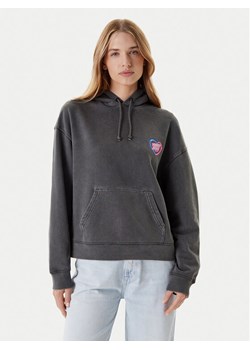 Tommy Jeans Bluza Neon DW0DW20945 Szary Boxy Fit ze sklepu MODIVO w kategorii Bluzy damskie - zdjęcie 184197068