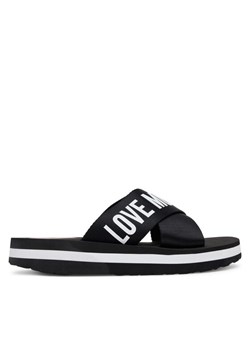 LOVE MOSCHINO Klapki JA28324G0MIX3000 Czarny ze sklepu MODIVO w kategorii Klapki damskie - zdjęcie 184197116