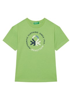 United Colors Of Benetton T-Shirt 3I1XC10N3 Zielony Regular Fit ze sklepu MODIVO w kategorii T-shirty chłopięce - zdjęcie 184197126