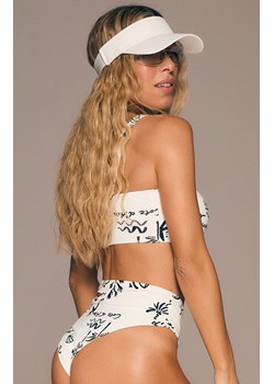 Ewa Chodakowska x Esotiq dół od bikini z wysokim stanem Firenze 42801-01X, Kolor kremowy-wzór, Rozmiar L, Esotiq ze sklepu Primodo w kategorii Stroje kąpielowe - zdjęcie 184198138