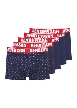 Henderson 5-pak bokserki męskie 43181-MLC, Kolor granatowo-czerwony, Rozmiar 2XL, Henderson ze sklepu Primodo w kategorii Majtki męskie - zdjęcie 184198188