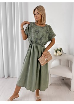 sukienka jaxlee khaki one size ze sklepu UBRA w kategorii Sukienki - zdjęcie 184198597