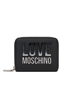 Duży Portfel Damski LOVE MOSCHINO JC5726PP0MKD000B Czarny ze sklepu eobuwie.pl w kategorii Portfele damskie - zdjęcie 184198988