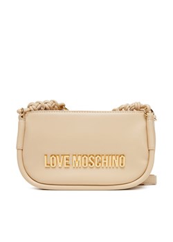 Torebka LOVE MOSCHINO JC4235PP0MKL0104 Écru ze sklepu eobuwie.pl w kategorii Listonoszki - zdjęcie 184198996