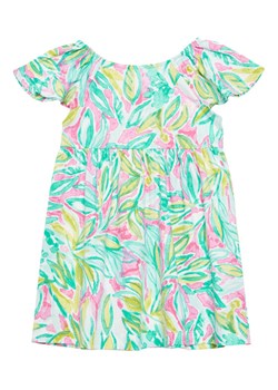 United Colors Of Benetton Sukienka letnia 34VAGV010 Kolorowy Relaxed Fit ze sklepu MODIVO w kategorii Sukienki dziewczęce - zdjęcie 184199575