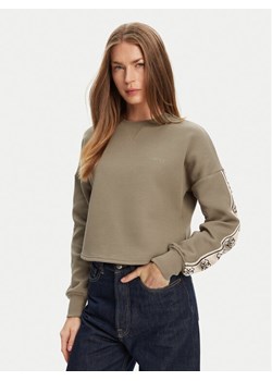 Guess Bluza V3BQ16 KB3P2 Brązowy Regular Fit ze sklepu MODIVO w kategorii Bluzy damskie - zdjęcie 184199578