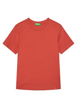 United Colors Of Benetton T-Shirt 3I1XC109W Czerwony Regular Fit ze sklepu MODIVO w kategorii T-shirty chłopięce - zdjęcie 184199597