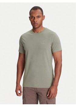 Guess T-Shirt M4GI70 KC9X0 Khaki Slim Fit ze sklepu MODIVO w kategorii T-shirty męskie - zdjęcie 184199609