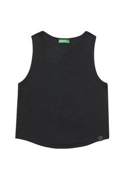 United Colors Of Benetton Top 31H3CH01F Czarny Slim Fit ze sklepu MODIVO w kategorii Bluzki dziewczęce - zdjęcie 184199617