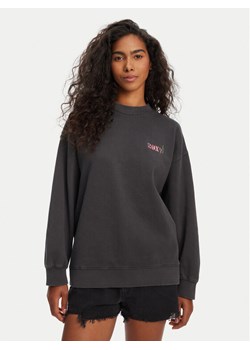 Roxy Bluza ERJFT04997 Czarny Relaxed Fit ze sklepu MODIVO w kategorii Bluzy damskie - zdjęcie 184199649