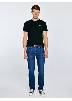 Koszulka męska z nadrukiem czarna Tatisar 906 ze sklepu Big Star w kategorii T-shirty męskie - zdjęcie 184200096