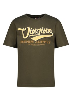 Vingino Koszulka w kolorze khaki ze sklepu Limango Polska w kategorii T-shirty chłopięce - zdjęcie 184201299