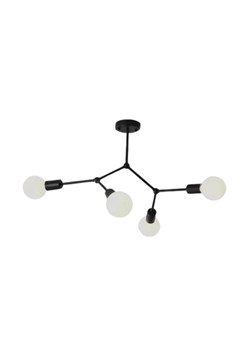 Czarna lampa sufitowa LED GALAXY z 4 punktami światła ze sklepu Lysne w kategorii Lampy sufitowe - zdjęcie 184201966