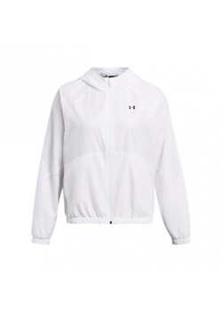 Damska kurtka treningowa Under Armour UA Rival Sport Windbreaker Jkt - biała ze sklepu Sportstylestory.com w kategorii Kurtki damskie - zdjęcie 184202295