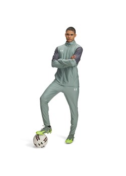 Męski dres komplet treningowy Under Armour UA M\'s Challenger Tracksuit - zielony ze sklepu Sportstylestory.com w kategorii Bluzy męskie - zdjęcie 184202335