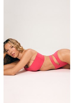 Ewa Chodakowska x Esotiq dół od bikini z wysokim stanem Firenze 42801-42X, Kolor różowy, Rozmiar L, Esotiq ze sklepu Primodo w kategorii Stroje kąpielowe - zdjęcie 184202389