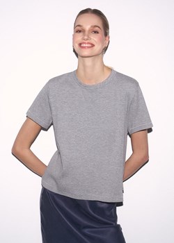 Koszulka heavy cotton o regularnym kroju ze sklepu Diverse w kategorii Bluzki damskie - zdjęcie 184202707