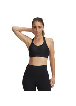 Biustonosz treningowy Under Armour Infinity High Strappy - czarny ze sklepu Sportstylestory.com w kategorii Biustonosze - zdjęcie 184203168