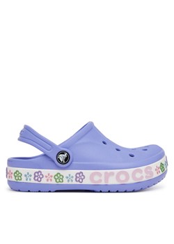 Klapki Crocs C-BAYABAND CLOG K 211302-5PY Fioletowy ze sklepu eobuwie.pl w kategorii Klapki dziecięce - zdjęcie 184203287