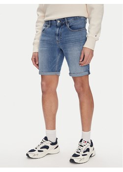 Tommy Jeans Szorty jeansowe Scanton DM0DM20960 Niebieski Slim Fit ze sklepu MODIVO w kategorii Spodenki męskie - zdjęcie 184203418