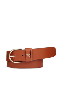 Tommy Hilfiger Pasek Damski Th Timeless 3.5 AW0AW15387 Brązowy ze sklepu MODIVO w kategorii Paski damskie - zdjęcie 184203737