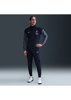 Męski dzianinowy dres piłkarski Paris Saint-Germain Strike Nike Dri-FIT - Niebieski ze sklepu Nike poland w kategorii Dresy męskie - zdjęcie 184204036