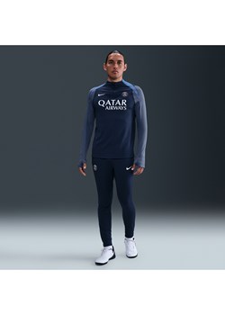 Męskie spodnie piłkarskie z dzianiny Nike Dri-FIT ADV Paris Saint-Germain Strike Elite - Niebieski ze sklepu Nike poland w kategorii Spodnie męskie - zdjęcie 184204047